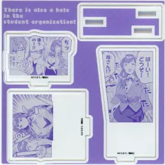 【中古】アクリルスタンド・アクリルパネル 08.古都吹真幸(公式イラスト) アクリルスタンドプレート 「生徒会にも穴はある! TSUTAYA POP UP SHOP」