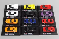【中古】食玩 ミニカー 全12種セット 1/72 「ランボルギーニ ダイキャストカーコレクション Vol.2」 