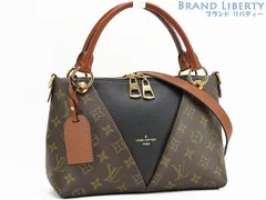 【美品】ルイヴィトン　LOUIS VUITTON　モノグラム　Vトート BB　2WAY ハンドバッグ　トートバッグ　ショルダーバッグ　ノワール ブラック　M43976