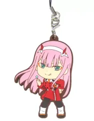 【中古】ストラップ(キャラクター) ゼロツー(A) ラバーストラップ きゅんキャラいらすとれーしょんず 「一番くじ ダーリン・イン・ザ・フランキス～ボクのダーリンにならない?～」 F賞
