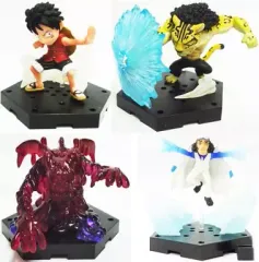 【中古】トレーディングフィギュア 全4種セット 「一番くじ ワンピース ヒストリーオブルフィ」 I賞 コレクションフィギュアVS世界政府