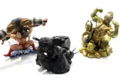 【中古】トレーディングフィギュア シークレット3体セット 「超像革命 キン肉マン 七人の悪魔超人編」 ワンダーフェスティバル2004(夏)限定