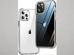 ONES HD 超透明 iPhone 14 Pro ハード ケース クリスタルクリア 未使用 米軍MIL規格 超耐衝撃 エアバッグ 滑り止め 超軽量 黄変防止