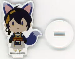 【中古】アクリルスタンド・アクリルパネル 三日月宗近 「刀剣乱舞-ONLINE- 特別展 刀剣乱舞で学ぶ 日本刀と未来展 -刀剣男士のひみつ- ミニアクリルスタンド(御伴散歩 きつね装備) 【グループA】」