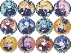 【中古】バッジ・ピンズ 全12種セット 缶バッジ 「初音ミク＆ピアプロキャラクターズ あたり付き!ビビット缶バッジ 第2弾」