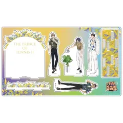 【中古】アクリルスタンド・アクリルパネル 02.ボタニカルver. B(描き下ろしイラスト) プレミアム アクリルジオラマプレート 「新テニスの王子様」