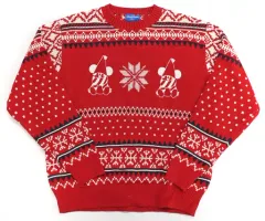 【中古】衣類 リルリンリン セーター レッド M-Lサイズ 「ディズニー・クリスマス2022」 東京ディズニーリゾート限定