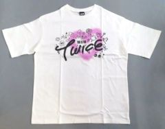 TWICE Tシャツ Mサイズ ホワイト this is for 白 m - メルカリ