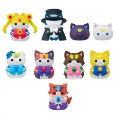 【中古】トレーディングフィギュア 全8種セット 「MEGA CAT PROJECT 美少女戦士セーラームーン セーニャームーン 月にかわっておしおきニャ!」