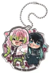 【中古】キーホルダー 甘露寺蜜璃＆時透無一郎 「ぴた!でふぉめ 鬼滅の刃 二人組アクリルキーホルダー」