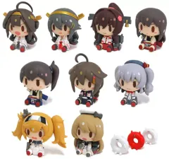 【中古】トレーディングフィギュア 全10種セット 「一番くじ 艦隊これくしょん～艦これ～ -榛名とGambier Bayの冬物語-」 F賞 艦娘ちょこのっこフィギュア