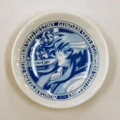 【中古】皿・茶碗(キャラクター) ラクス・クライン SEED小皿 「機動戦士ガンダムSEED DESTINY」 ガンダムカフェ限定