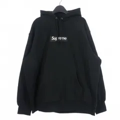 シュプリーム SUPREME 21AW Box Logo Hooded Sweatshirt ボックスロゴ プルオーバー フーディ パーカー 裏起毛 L ブラック 黒