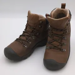 レースアップ トレッキング シューズ 5227-BISN ブラウン 24.0cm