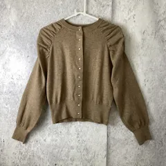 N. Natural Beauty Basic エヌナチュラルビューティーベーシック レディース カーディガン ブラウン Mサイズ 〇◇