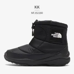 【正規品取扱店･新品】 ザ ノースフェイス スノーシューズ キッズ 子供靴 ヌプシ ブーティ ロゴ ショート NFJ52280 the north face K Nuptse Bootie Logo Short 防水 耐水 保温 防寒