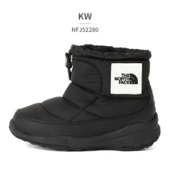 【正規品取扱店･新品】 ザ ノースフェイス スノーシューズ キッズ 子供靴 ヌプシ ブーティ ロゴ ショート NFJ52280 the north face K Nuptse Bootie Logo Short 防水 耐水 保温 防寒