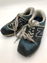 New Balance ニューバランス ml574ess スニーカー size26.0/紺系 ■■ メンズ