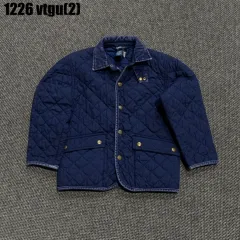 ポロ ラルフローレン ネイビー キルティング ジャケット ジュニア