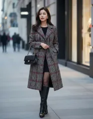 ドルチェ＆ガッバーナ チェックコート ウール 99