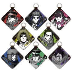 ゴールデンカムイ レザーキーチェーンコレクション 1BOX8個入 金カム 新品 未開封品 公式商品 正規品 【アズメーカー】のサムネイル
