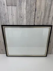E【保管品】額縁 木製フレーム ヴィンテージ アンティーク 芸術 アート 壁掛け ブラック シルバー おしゃれ