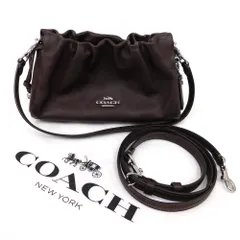 Hn612001  ショルダーバッグ コーチ　2Wayバッグ　ハンド　ショルダー　レザー　ブラウン　F2480-CV529 中古・超美品