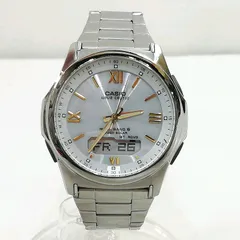 【中古】カシオ WVA-M630 ウェーブセプター メンズ ソーラー電波 アナデジ