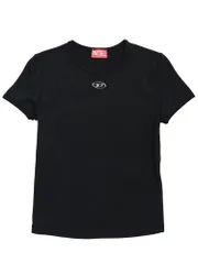 DIESEL (ディーゼル) オーバルD クルーネック スリムフィット 半袖 Tシャツ t-uncutieslong-od