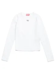 DIESEL (ディーゼル) オーバルD クルーネック スリムフィット 長袖 Tシャツ t-uncutieslong-ls-od