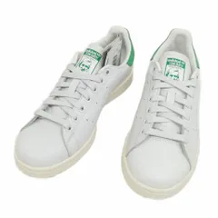 アディダス adidas D67361 STAN SMITH スタンスミス スニーカー レザー 天然皮革14年製 24cm ホワイト系