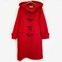 マウジー MELTON LONG ダッフルコート 1 レッド 010BAS30-5370 レディース MOUSSY