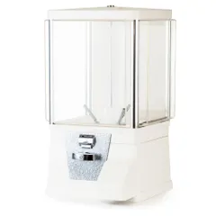 「特価★１点限り」アミューズ ガチャコップ メダル専用 カプセルトイ自販機本体 イベント 240×370×440mm ホワイト 販促 業務用