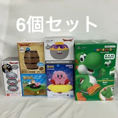 未開封 ゲーム キャラクター フィギュア まとめ 6個セット カービィ スライム ヨッシー SFQ719 c103