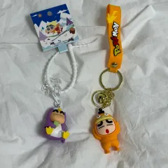 クレヨンしんちゃん フィギュア キーホルダー 2種まとめ (個別も可能)