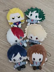 僕のヒーローアカデミア ヒロアカ キーホルダー 6種セット 轟 爆豪勝己 緑 谷出久 オールマイト 飯田 天哉