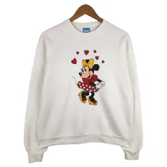 古着 80年代 ディズニー Disney MINNIE MOUSE ミニーマウス キャラクタースウェットシャツ トレーナー USA製 メンズL相当/eaa605284