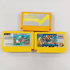 ファミリーコンピュータ3本セット(マリオブラザーズ,スーパーマリオブラザーズ,スーパーマリオブラザーズ3)