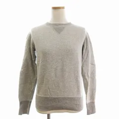 ドゥロワー Drawer トレーナー スウェット 裏起毛 Vガゼット コットン 6512-299-0002 グレー 1