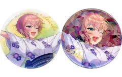 【中古】バッジ・ピンズ 中野一花 缶バッジ2個セット 「きゃらっとくじ TVスペシャルアニメ 五等分の花嫁＊ ～灯る、ひと夏の声～」 E賞