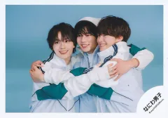 【中古】生写真(STARTO) なにわ男子/大西流星・長尾謙杜・大橋和也/横型・上半身/「なにわ男子 LIVE TOUR 2024 ’+Alpha’」グッズオフショット/公式生写真