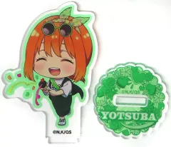 【中古】アクリルスタンド・アクリルパネル 中野四葉 ミニアクリルスタンドフィギュア 「くじ引き堂 五等分の花嫁∽ オトナBirthdayくじ」 C-4賞