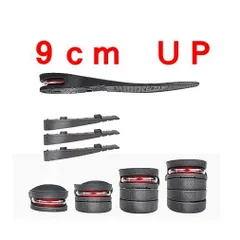 シークレットインソール 中敷き 3cm 5cm 7cm 9cm 5段 エア インソール レディース メンズ 中敷き ブーツ かかと 衝撃吸収