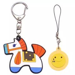 [중고] 키홀더 마스코트 (캐릭터) 나루세 순 고무 키홀더 & 고무 스트랩 [마음이 외치고 싶어.]
