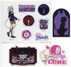 [중고] 씰 스티커 F 클리어 스티커 & 플레이크 씰 [이치 반 쿠지 HUNTER × HUNTER CHMERA ANT] I상