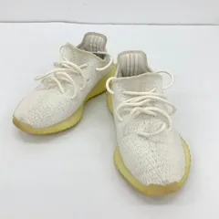 adidas アディダス YEEZY BOOST 350 V2 イージーブースト スニーカー CP9366 シューズ レディース 23.5cm ホワイト 靴 DF17670■