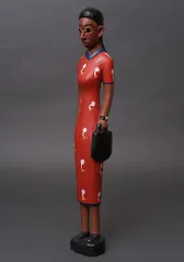 2026年最新】木彫 アフリカ 人形の人気アイテム - メルカリ