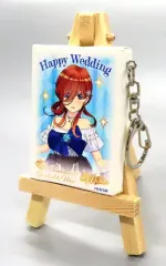 【中古】雑貨 中野三玖(カラードレス絵柄) ミニキャンバスキーホルダー 「五等分の花嫁」 アニメイト限定