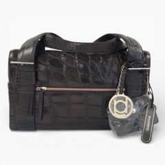 未使用級箱付き】BEAUGRAND クロコダイル 黒 JRA 2WAYバッグ - メルカリ