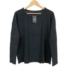 OG42 タグ付き MANGO マンゴ ニット ブラック 長袖 トップス レディース USA Mのサムネイル